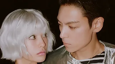 T.O.P ♥ Nana, a visual couple being born... Their reaction to dating rumors